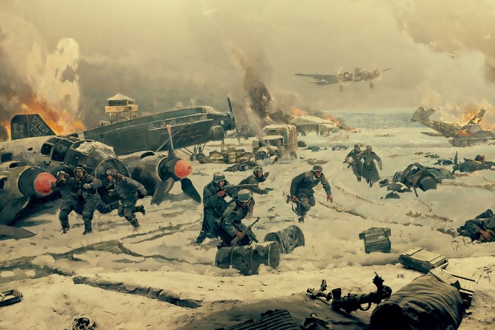 4K War Pictorial Art