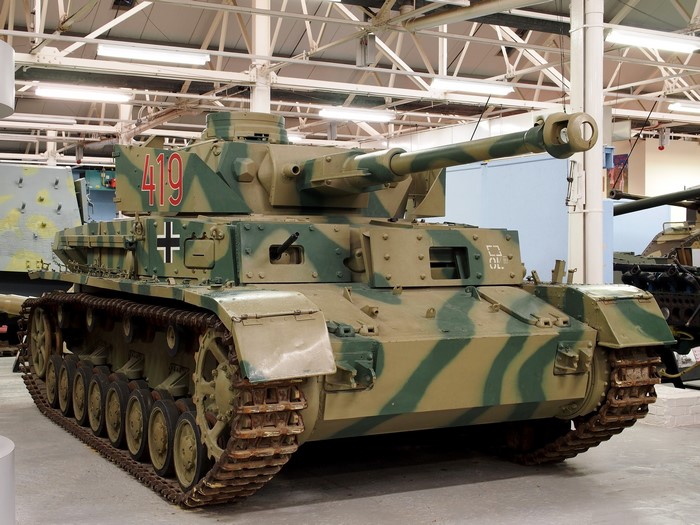 Panzer IV Ausf. tank with markings