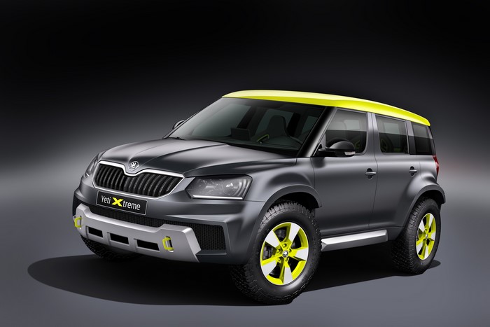 Skoda Yeti Xtreme concept car