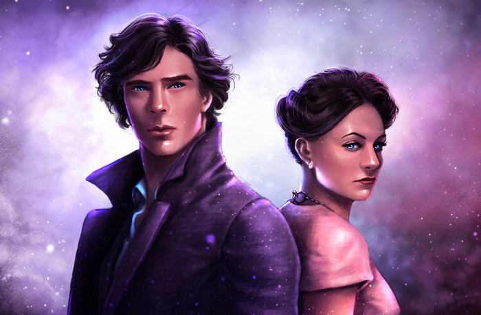 Sherlock Holmes and Irene Adler