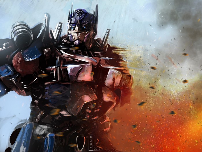 Optimus Prime from Transformers