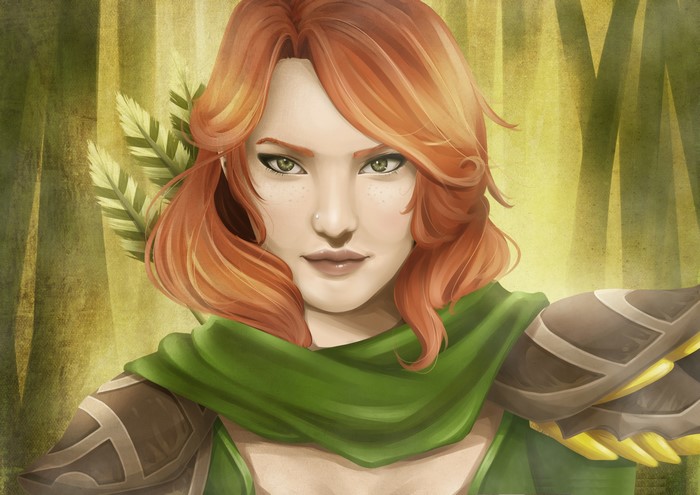 Windrunner from DOTA 2
