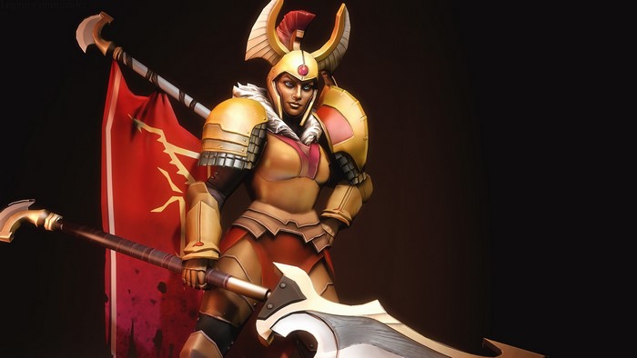 Legion Commander from DOTA 2