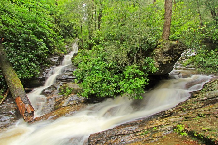 Waterfall in Chattahoochee National Forest, USA
