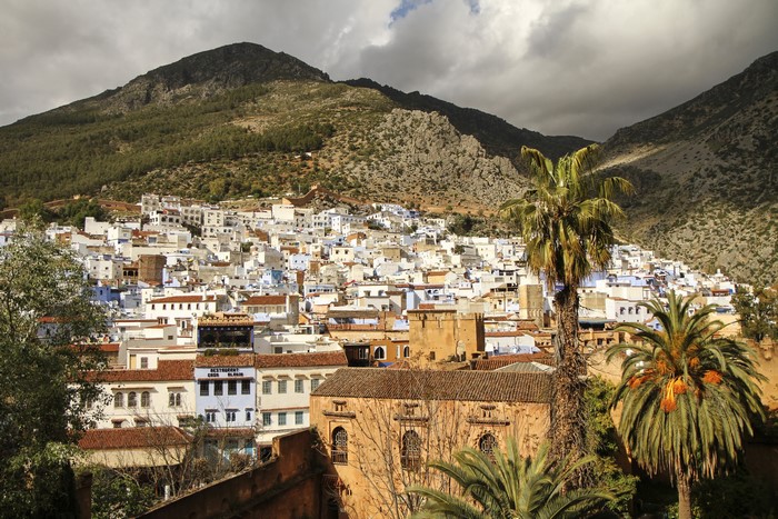 Chefchaouen, Morocco: White and Blue Houses on a Mountain