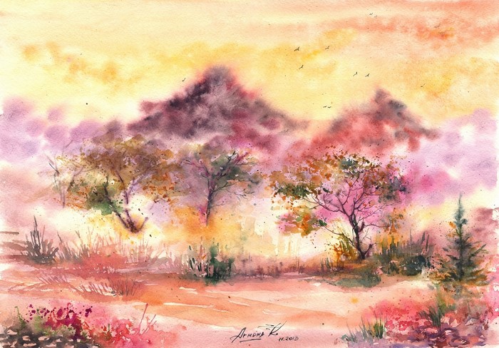 Anna Armona Scenery Painting