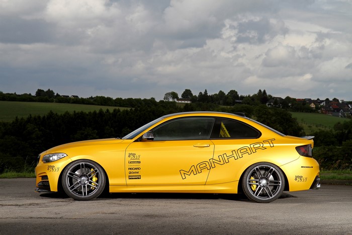 Yellow Manhart MH2 Clubsport BMW M235i