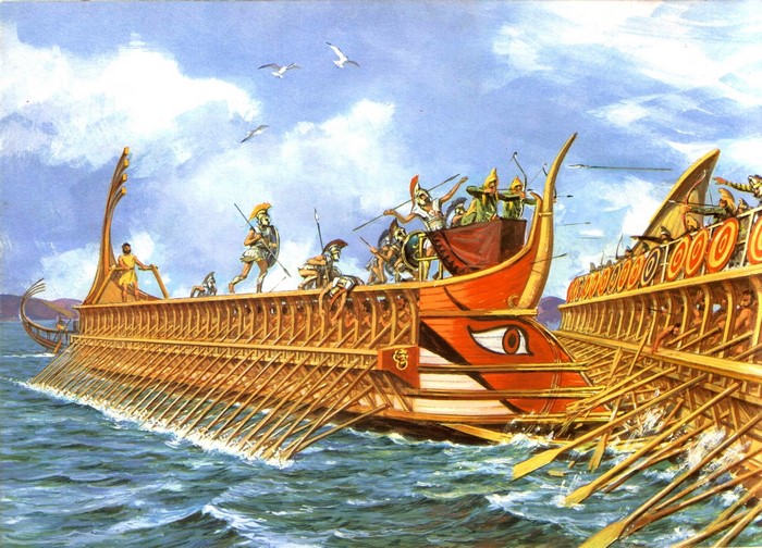 Naval Battle of Salamis 480 BC
