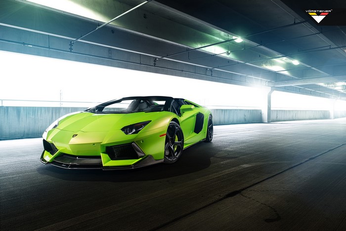 Vorsteiner Verde Ithaca Lamborghini Aventador LP700-4 Roadster