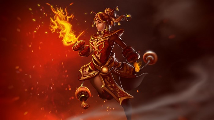 Ember Crane from DOTA 2