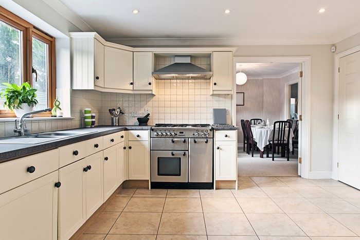 Modern Kitchen with Dining Area