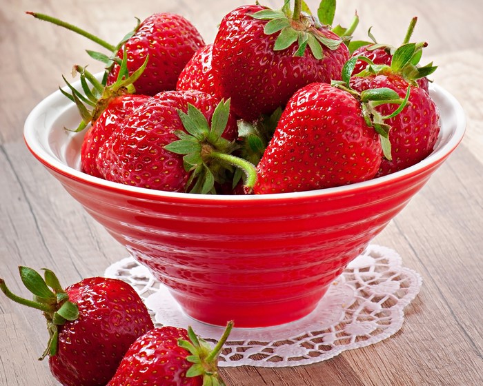 Bowl of Strawberries