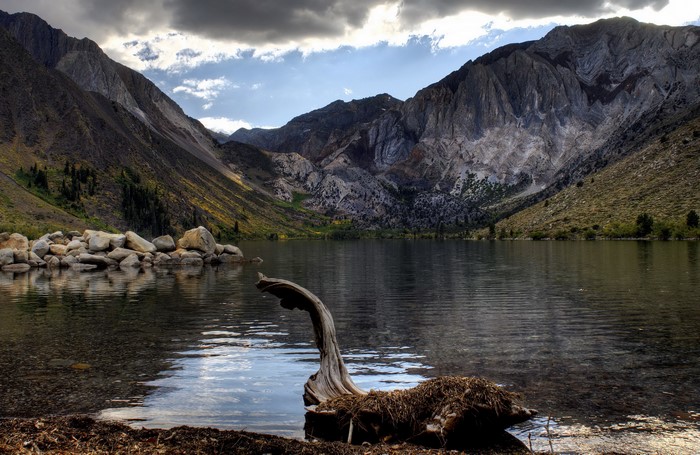 Convict Lake, Mountains, California, USA