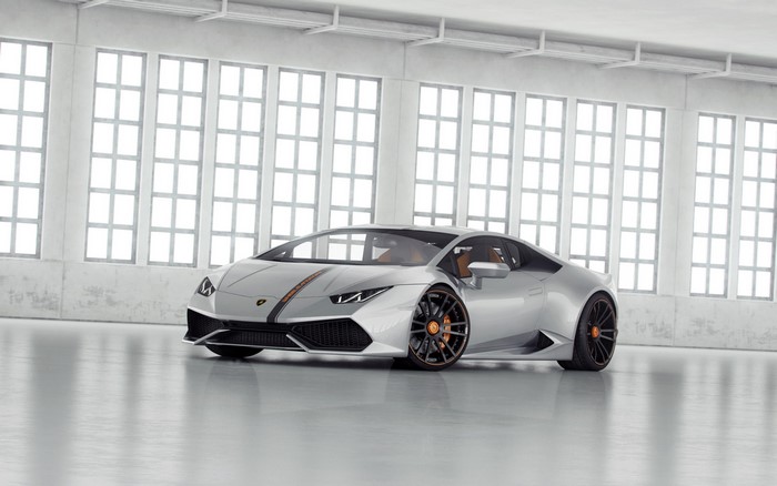 Silver Lamborghini Huracan LP850-4 Lucifero by Wheelsandmore