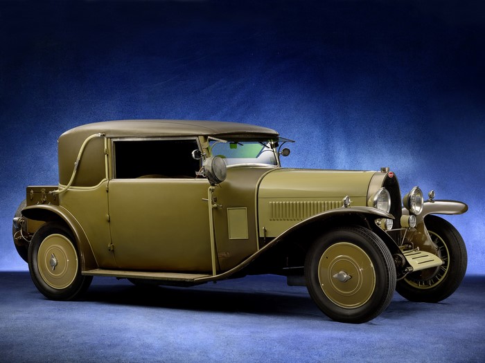 1928 Bugatti Type 44 Faux Cabriolet