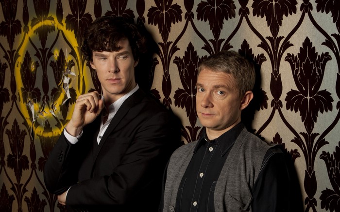 Sherlock and John Watson from Sherlock