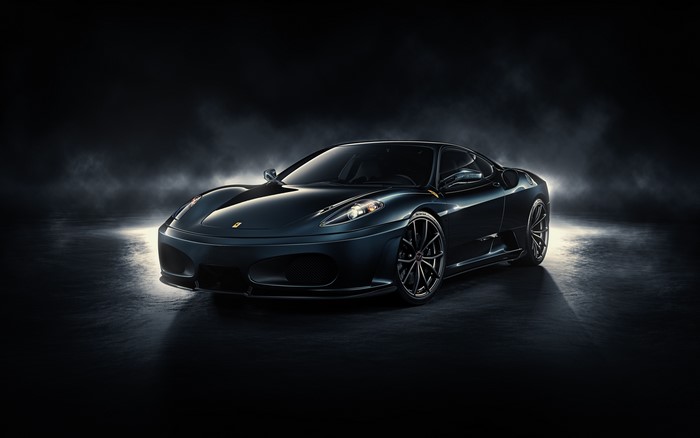 Ferrari F430 Midnight Black Luxury Sports Car