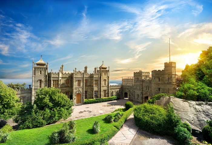 Vorontsov Palace in Crimea, Russia