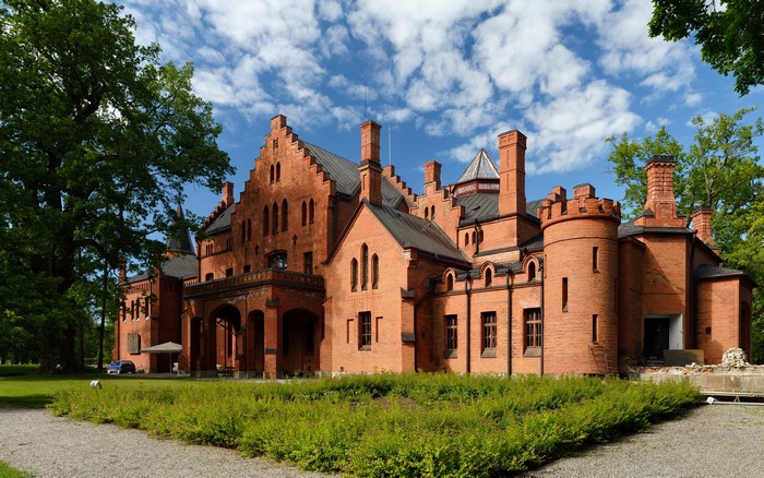 Sangaste Castle in Estonia
