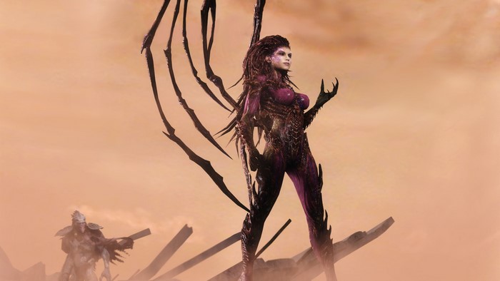 Queen of Blades from StarCraft 2