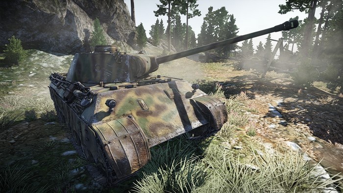 PzKpfw V Panther Ausf. D tank in War Thunder