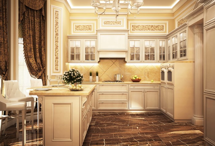 4K Kitchen Interior Design