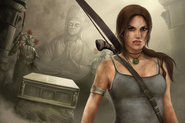 4K Lara Croft from Tomb Raider