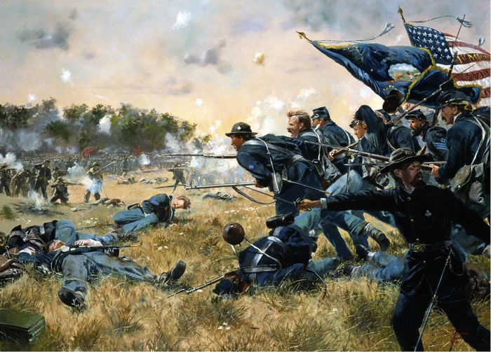 Battle of Gettysburg by Don Troiani
