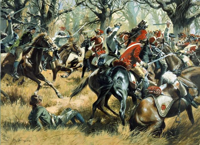 The Cowpens, South Carolina, January 17, 1781 by Don Troiani