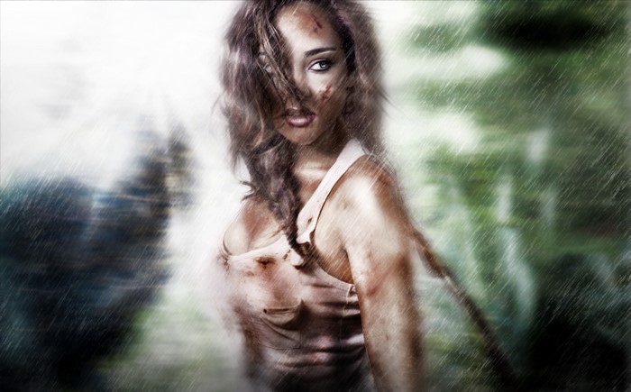 Lara Croft from Tomb Raider in 4K