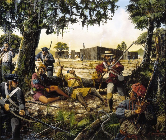 Jackson Walker's The Macon Volunteers, Florida, 1836