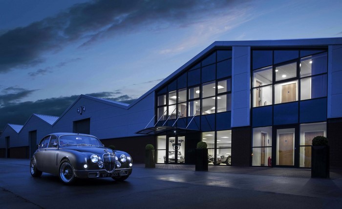 Jaguar Mark 2 by Ian Callum at Night
