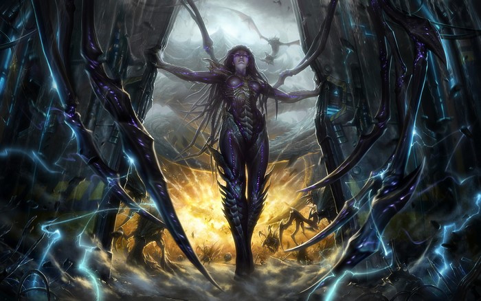 Kerrigan, Queen of Blades from StarCraft 2
