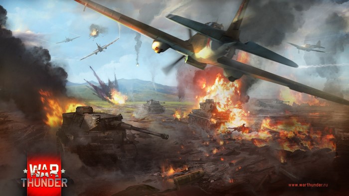 War Thunder: IL-2 and Pz.Kpfw. IV in battle