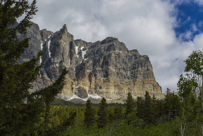 Mountains in Glacier National Park, USA