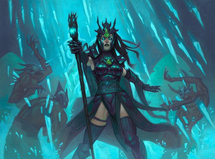 Vargo the Sorceress from Diablo III with Mage Staff