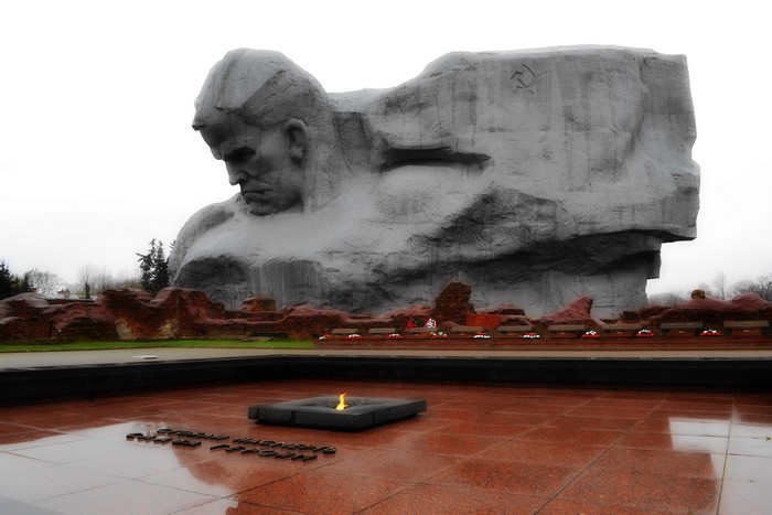 The main monument - Brest Fortress, Belarus