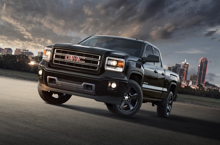 Black 2015 GMC Sierra Elevation Edition Truck