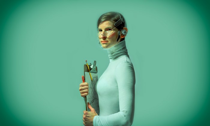 Woman from District 3 in The Hunger Games