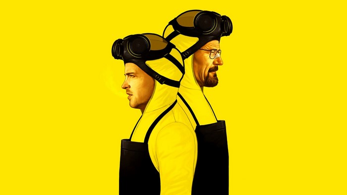 Jesse Pinkman and Walter White from Breaking Bad