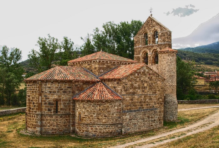 San Salvador de Cantamuda church in Spain