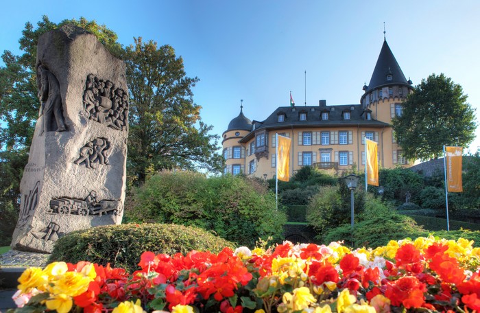 Genovevaburg Castle in Mayen, Germany
