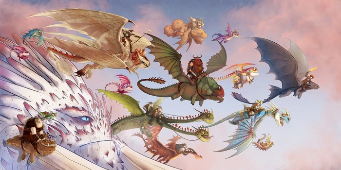 4K How to Train Your Dragon Flying Adventure