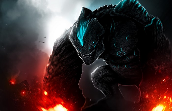 Kaiju monster from Pacific Rim