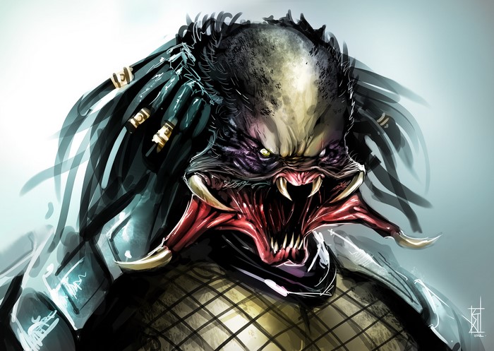 4K Predator Monster from Movies