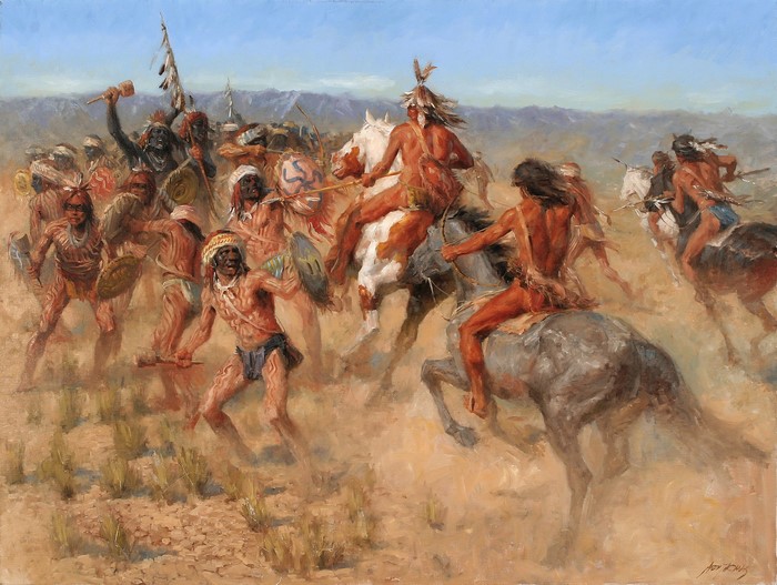 Massacre on the Gila by Andy Thomas