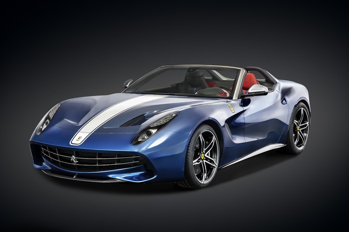 Ferrari F60 America Cabriolet with White Stripe
