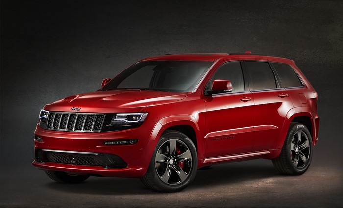 Red Jeep Grand Cherokee SRT Vapor Special Edition