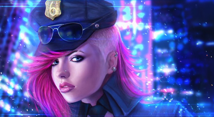 Officer Vi from League of Legends