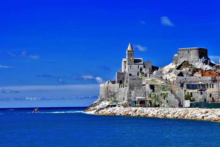 Church of San Pietro in Portovenere, Italy